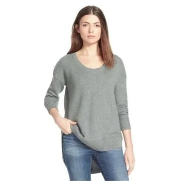 Madewell Women's Chronicle Texture Pullover Sweater In Heather Surplus Small $80 - Picture 1 of 6